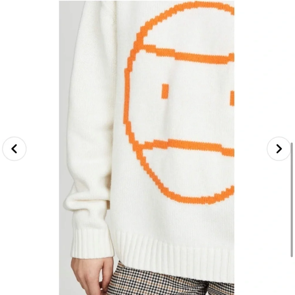 Tory Burch Sport / chunky Little Grumps pixel tennis merino wool Sweater XS